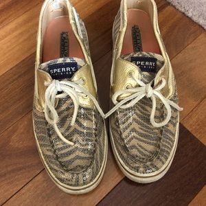 Sperry loafers.